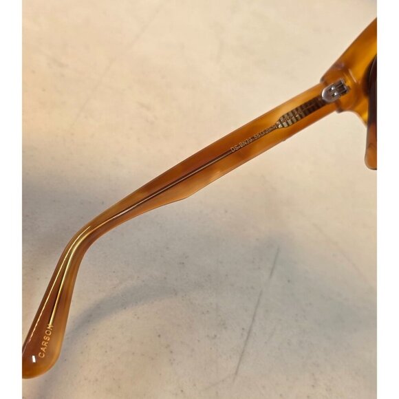 Diff Carson DS-BN39 Desert Sand Sunglasses Womens M Hand Cut Brown Lens NEW - Picture 11 of 11